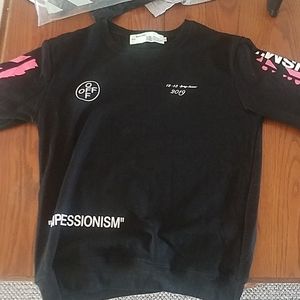 OFF-WHITE Impressionism' Diag Stencil Sweatshirt